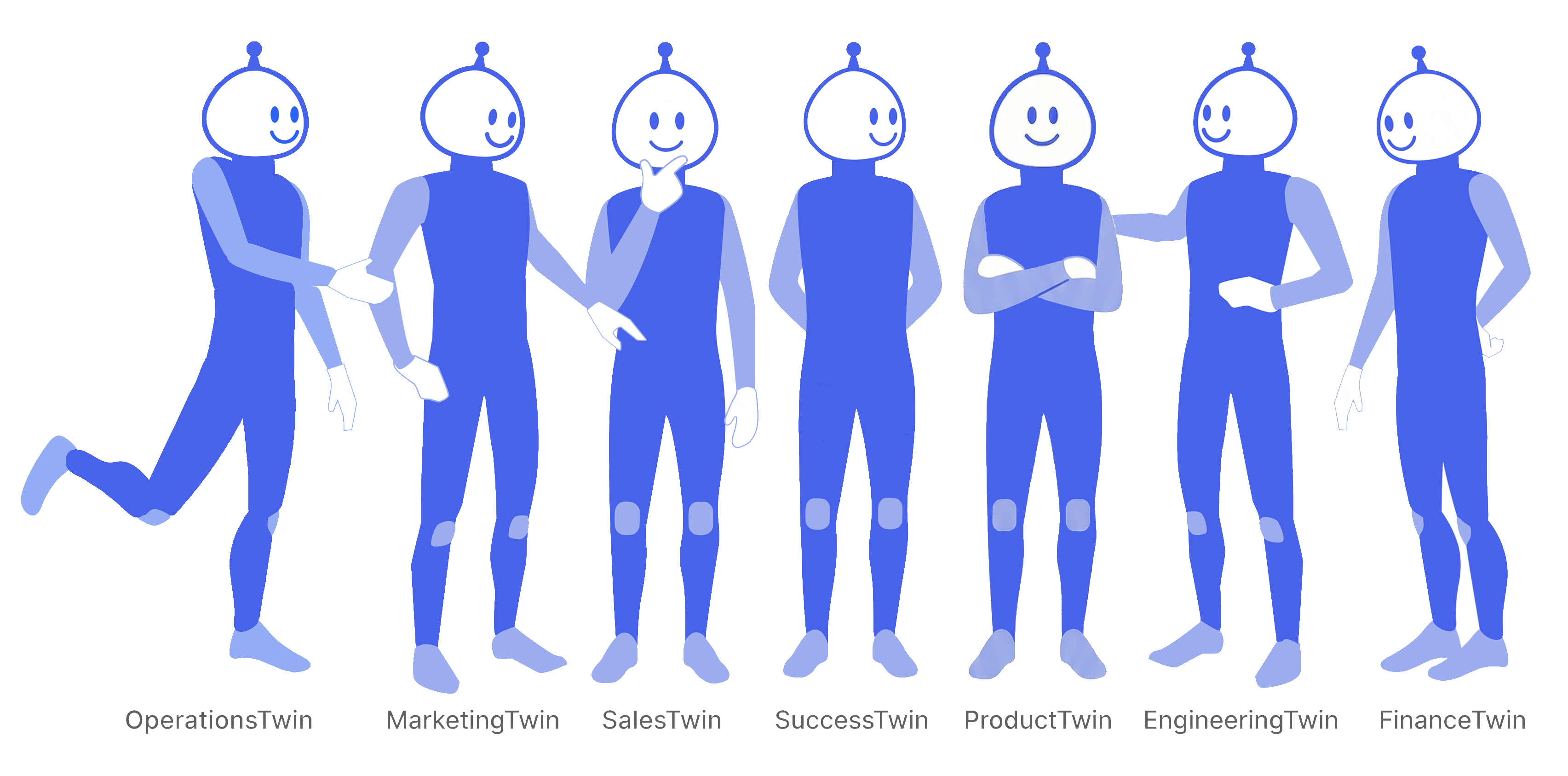 The seven HelloTwin Twins together